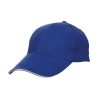 6 Panel Cotton Brush Sport Cap