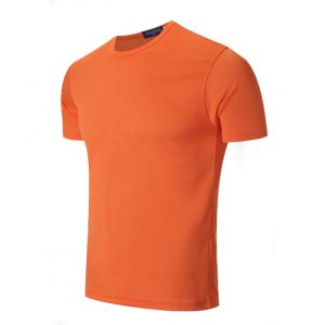 T-Shirt, Tee. Quick Dry Material. Polyester or Microfiber material. Round Neck.